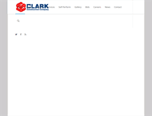 Tablet Screenshot of clarkcc.com